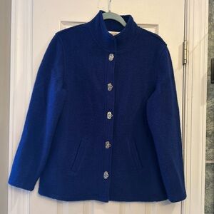 NWT Blue wool jacket